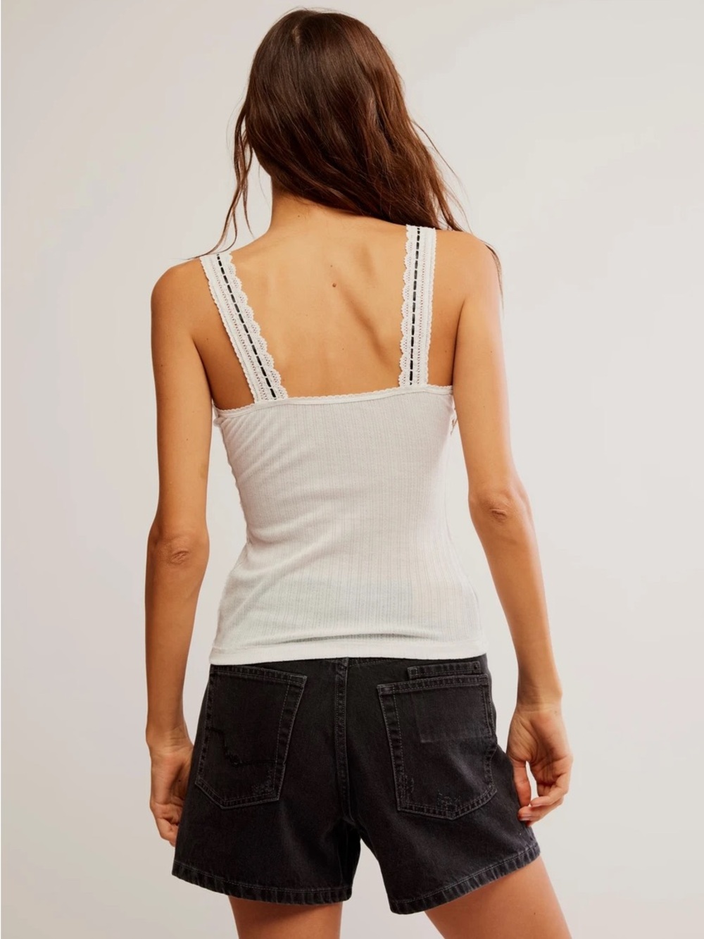 Free People • NWOT Only You Tank in Ivory - Small - Picture 3 of 5